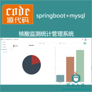 【猿来入此】优秀学员作品：SpringBoot+Mysql疫情核酸检测统计管理系统源码+讲解教程+开发文档（参考论文）