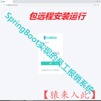 【包远程安装运行】：SpringBoot+Mysql财务在线报销管理系统源码+运行教程+开发文档（参考论文）