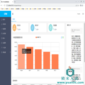 基于SSM实现的CRM客户关系管理系统