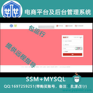 2000012_ssm+mysql基于Java的电商平台及其后台管理系统