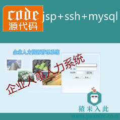 jsp+ssh+mysql实现的Java web企业人事人力资源管理系统源码附带视频指导运行教程